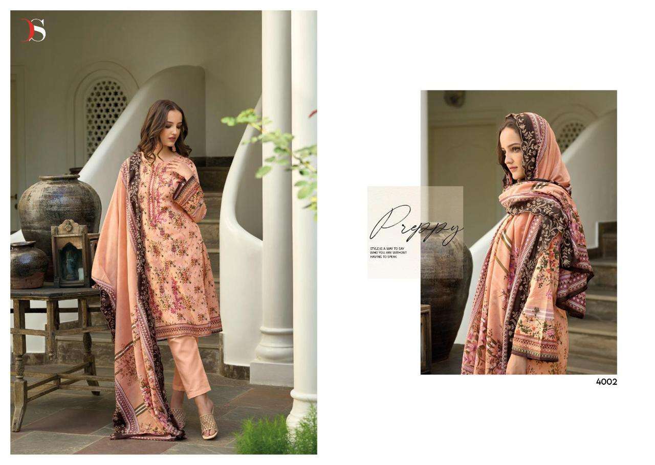 deepsy suits bin saeed vol-4 4001-4008 series trendy designer pakistani salwar suits catalogue collection 2023