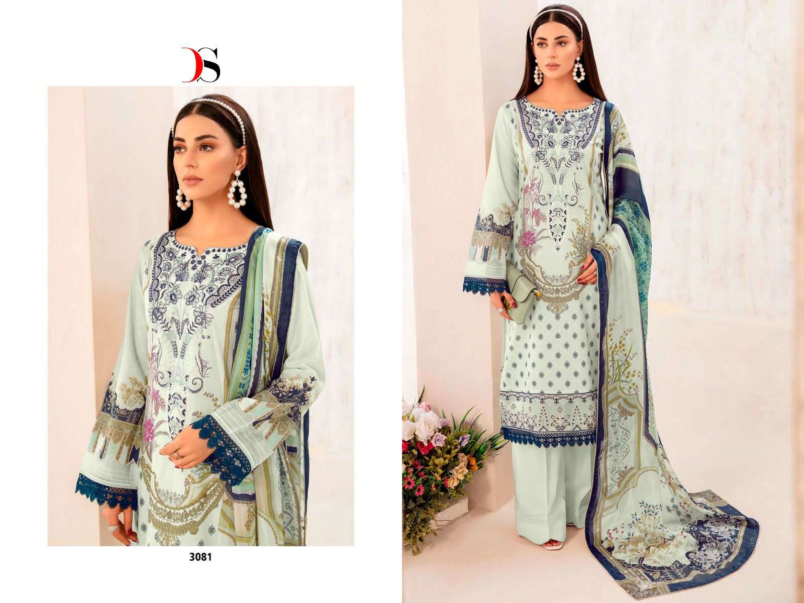 deepsy suits cheveron vol-7 nx pure cotton designer pakistani salwar suits catalogue manufacturer surat