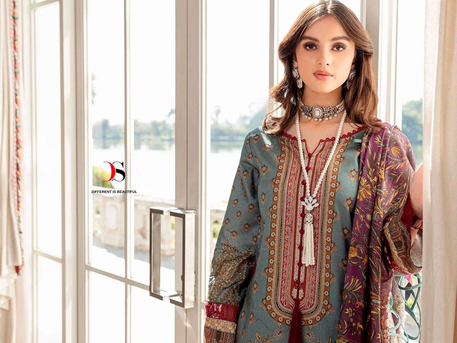 deepsy suits queens court vol-4 3141-3148 series stylish look designer pakistani salwar suits catalogue design 2023