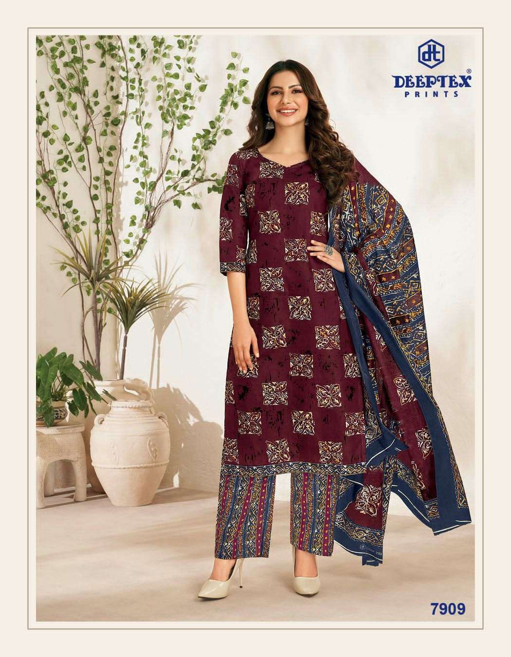 deeptex miss india vol-79 7901-7926 series fancy designer dress material catalogue wholesale collection surat