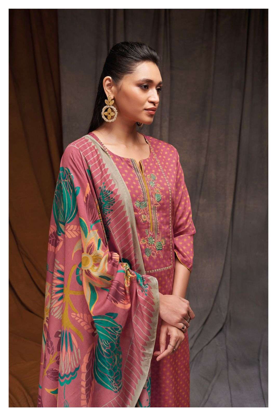 ganga alexa 1790 series unstitched designer salwar kameez dress material catalogue collection 2023