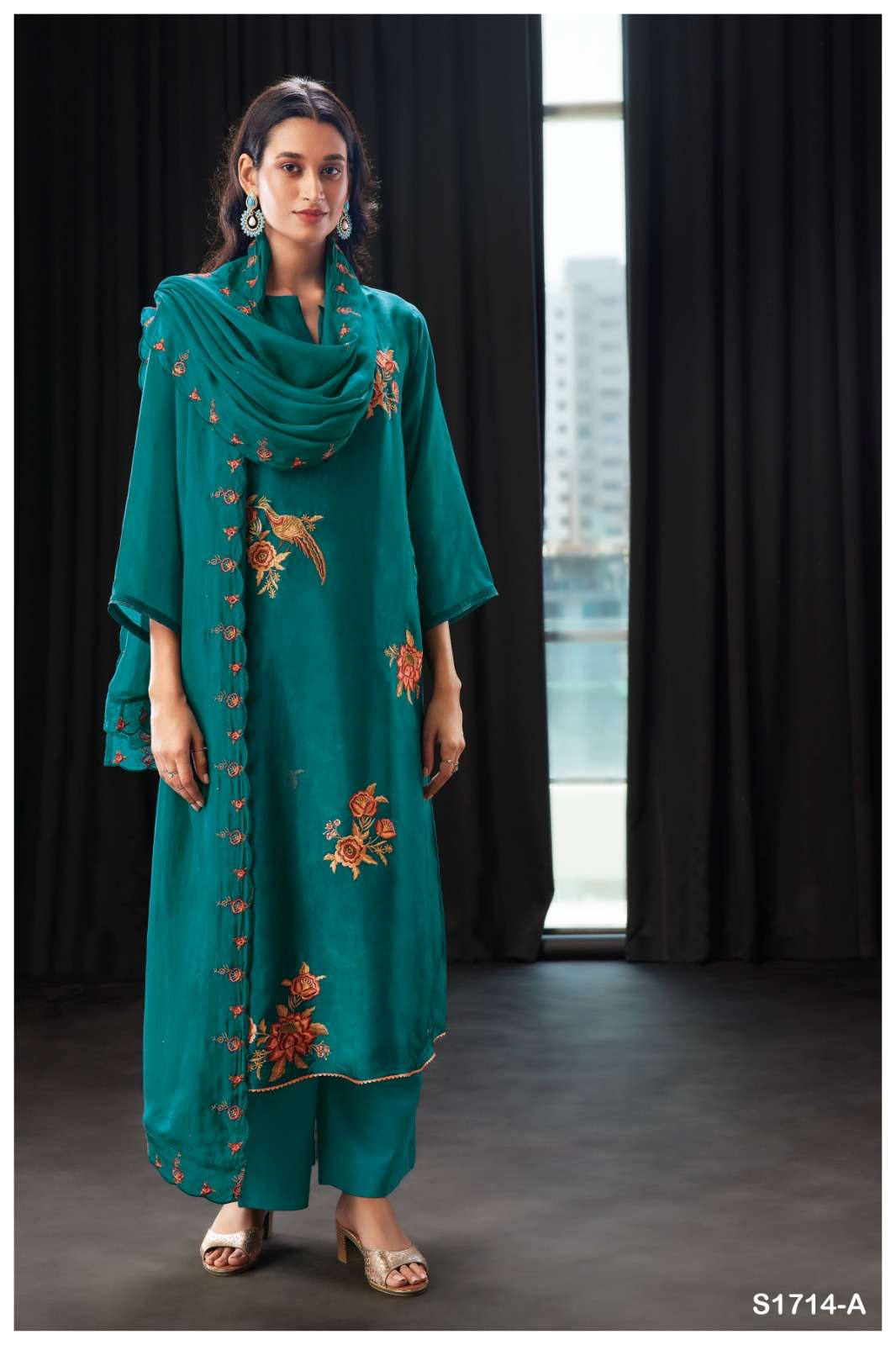ganga odilia 1714 series trendy designer salwar kameez catalogue collection 2023