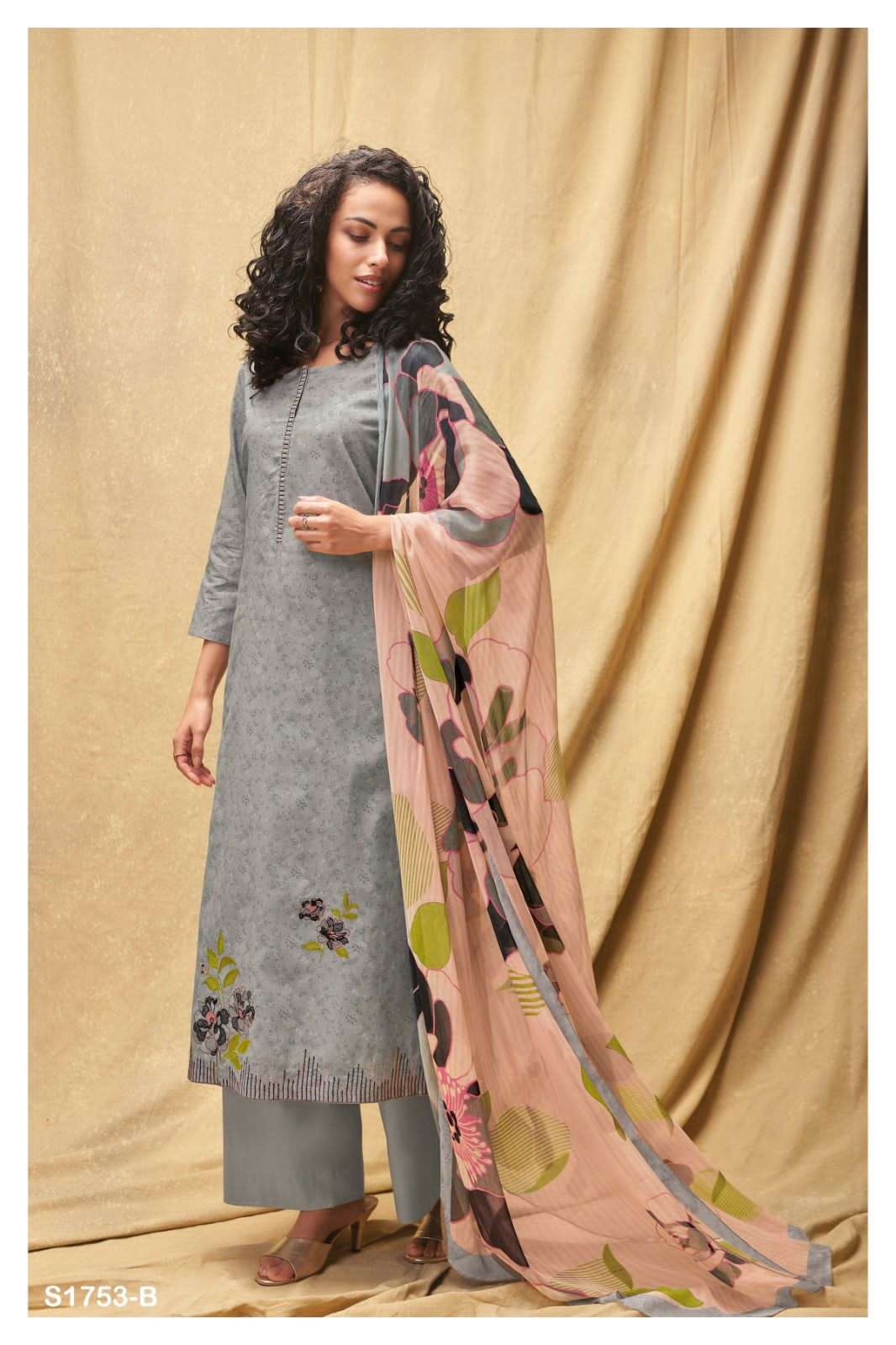 ganga veronica 1753 series premium cotton designer salwar kameez catalogue design 2023