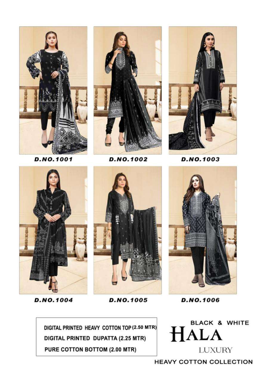 hala hala vol-1 1001-1006 series pakistani salwar suits catalogue online market surat