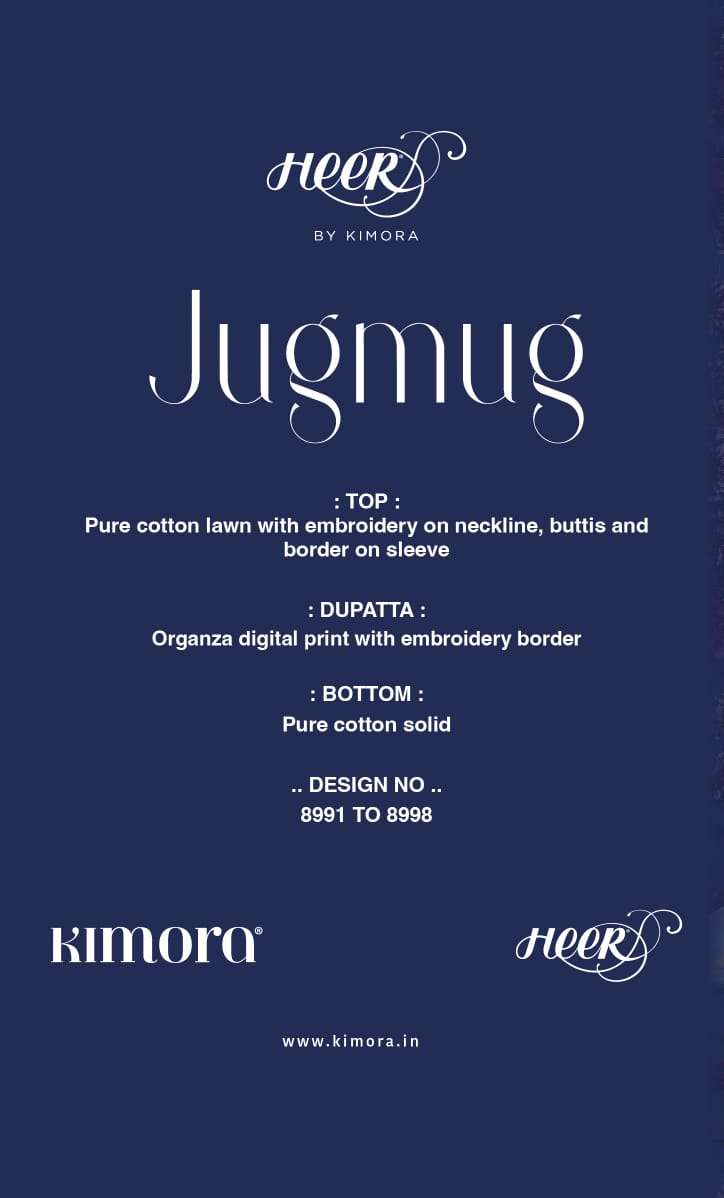 kimora jugmug 8991-8998 series exclusive designer salwar kameez catalogue wholesale price surat