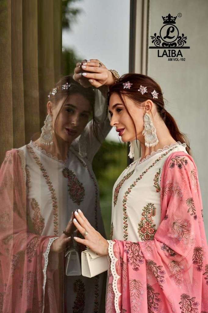laiba am vol-192 fancy designer pakistani salwar suits catalogue online supplier surat 