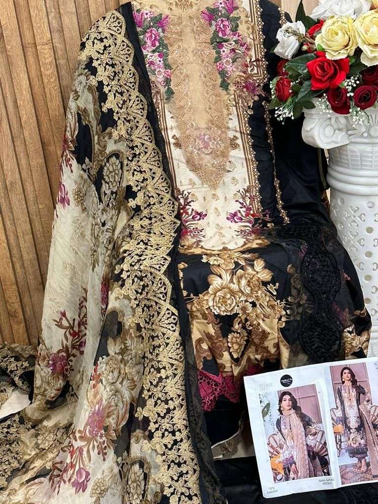 mehboob tex sana safinaz needle trendy designer pakistani salwar suits catalogue wholesaler surat
