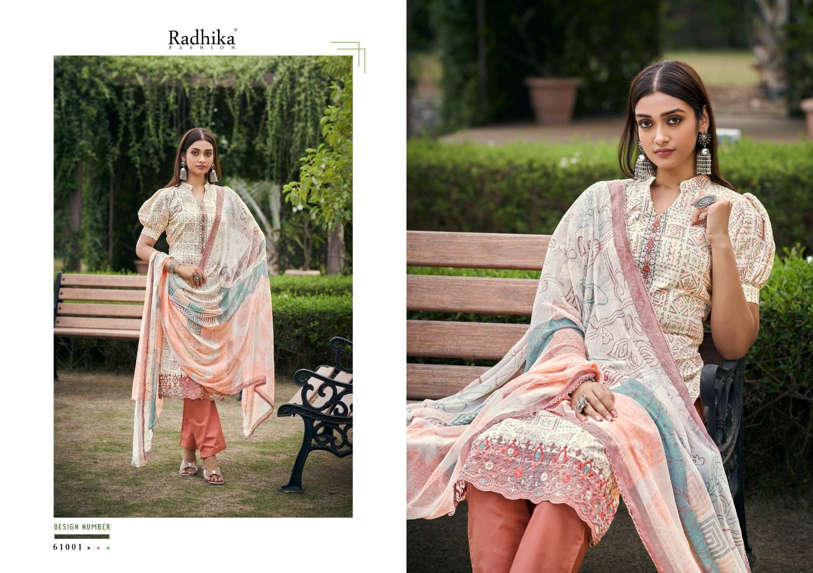 radhika fashion naira 61001-61006 series unstitced designer salwar kameez catalogue wholesaler surat