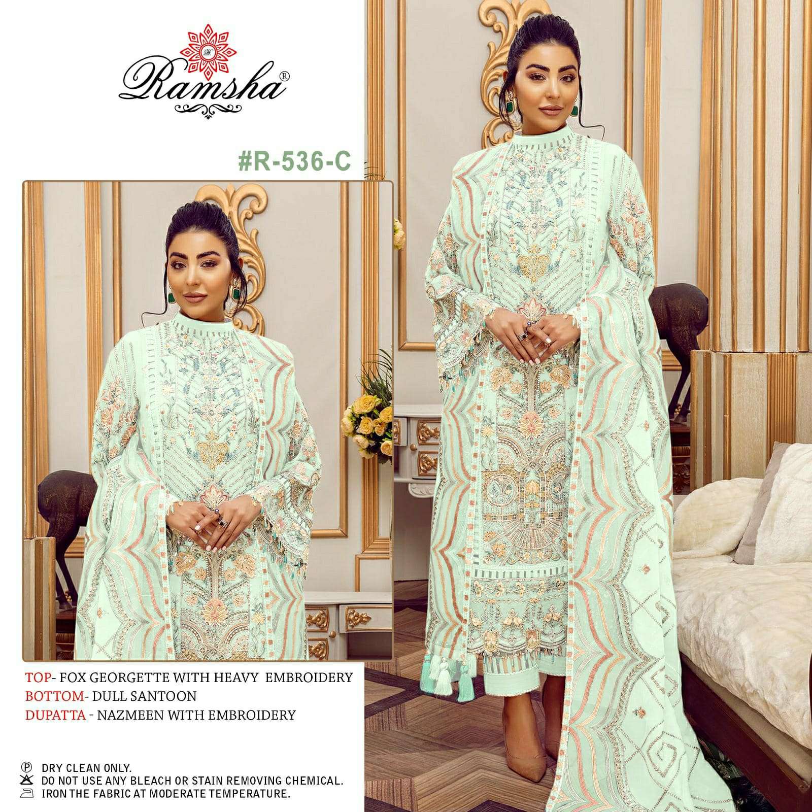 ramsha 536 nx exclusive designer pakistani salwar suits manufacturer in surat