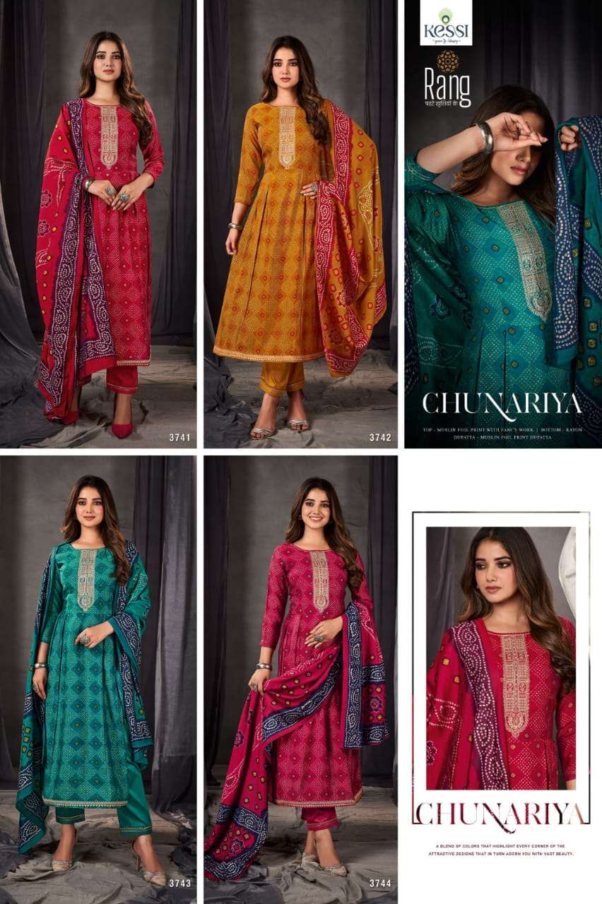 rang chunariya 3741-3744 series indian designer salwar kameez catalogue wholesale price surat