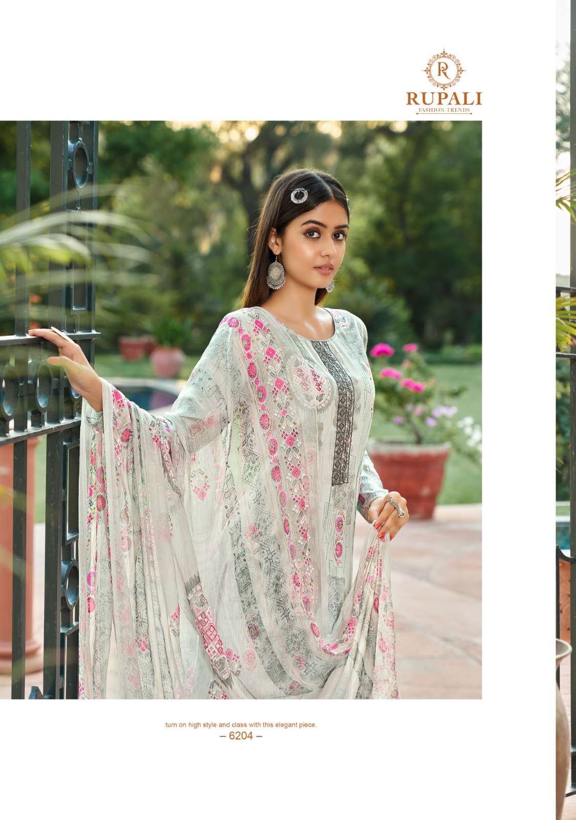 rupali fashion ruhani 1001-1004 series indian designer salwar kameez catalogue wholesaler surat