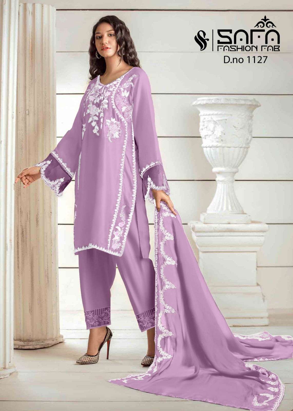safa fashion fab 1127 series readymade designer pakistani salwar suits design 2023