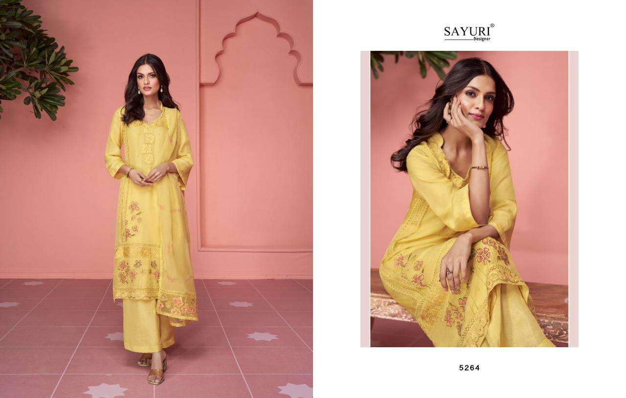 sayuri designer sofiya 5262-5266 series latest designer dress catalogue design 2023