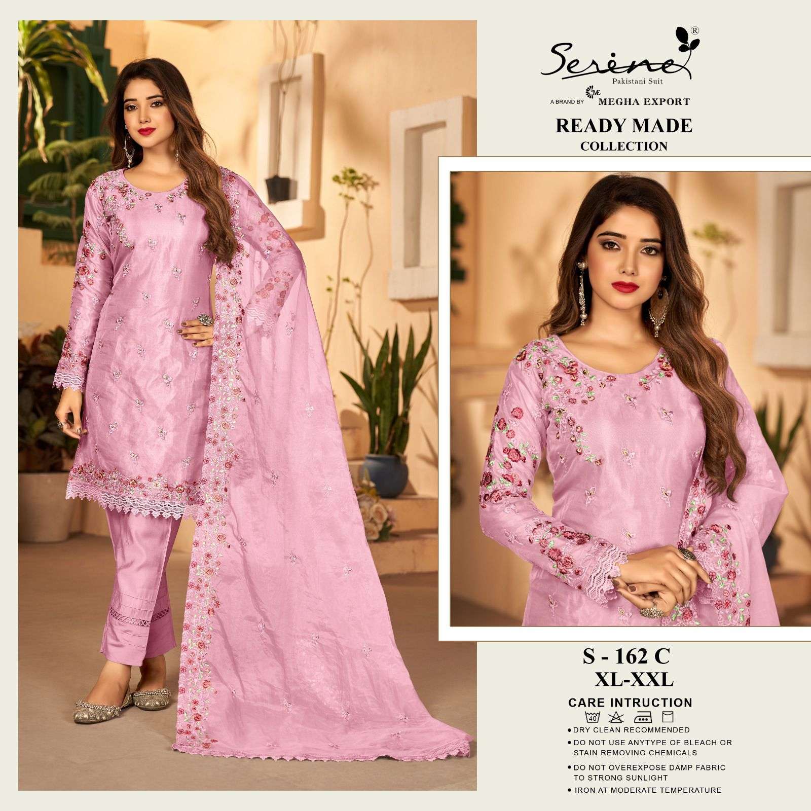 serine 162 series trendy designer pakistani salwar suits collection online dealer surat