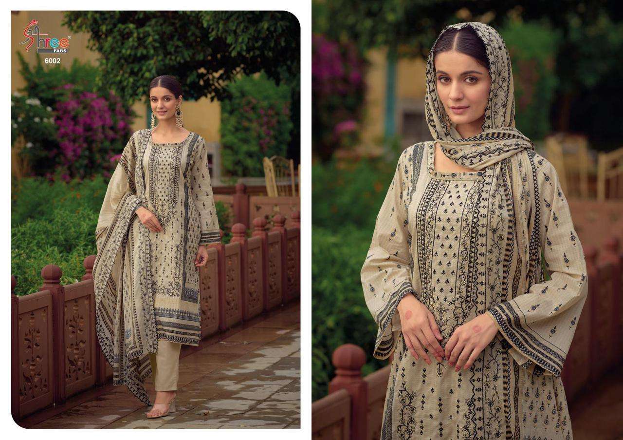 shree fabs bin saeed vol-6 6001-6006 series exclusive designer pakistani salwar suits collection 2023