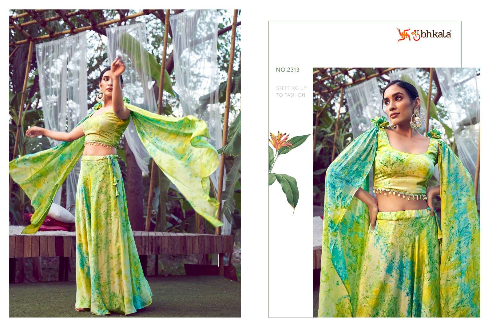 shubhkala girly vol-27 2311-2314 series silk designer lehenga choli with fancy dupatta collection surat