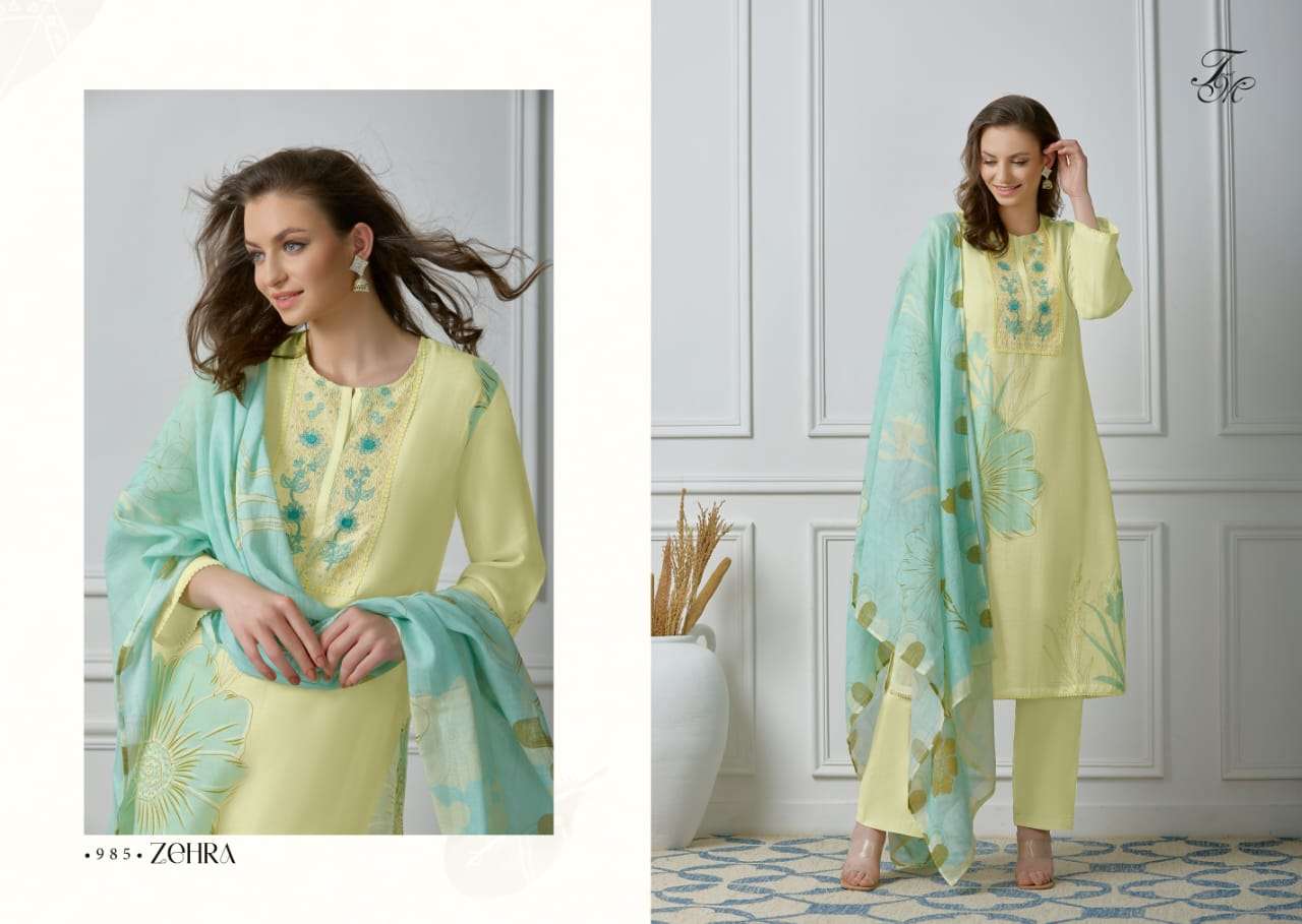 t&m zehra exclusive designer salwar kameez catalogue online price surat