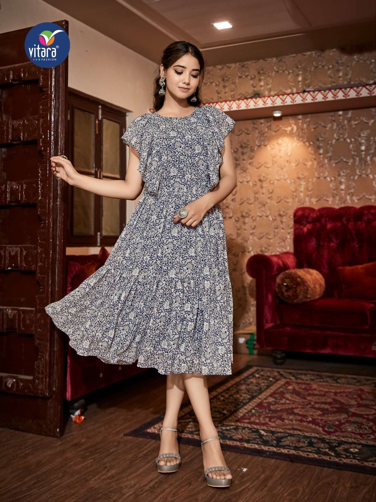 vitara fashion oregan 1001-1004 series exclusive designer tunic catalogue online price surat