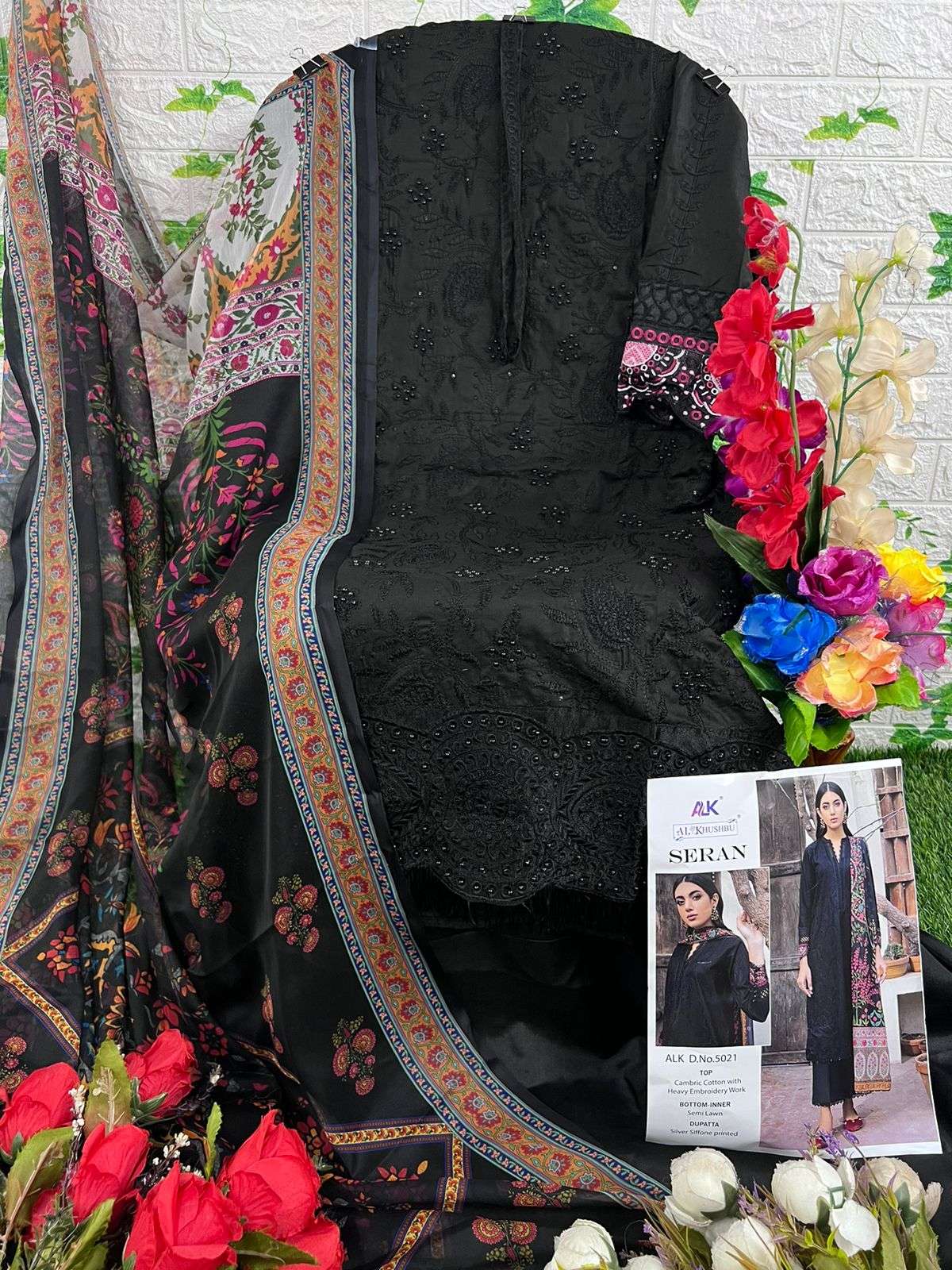 al khushbu seran 5021-5022 series exclusive designer salwar suits wholesaler surat