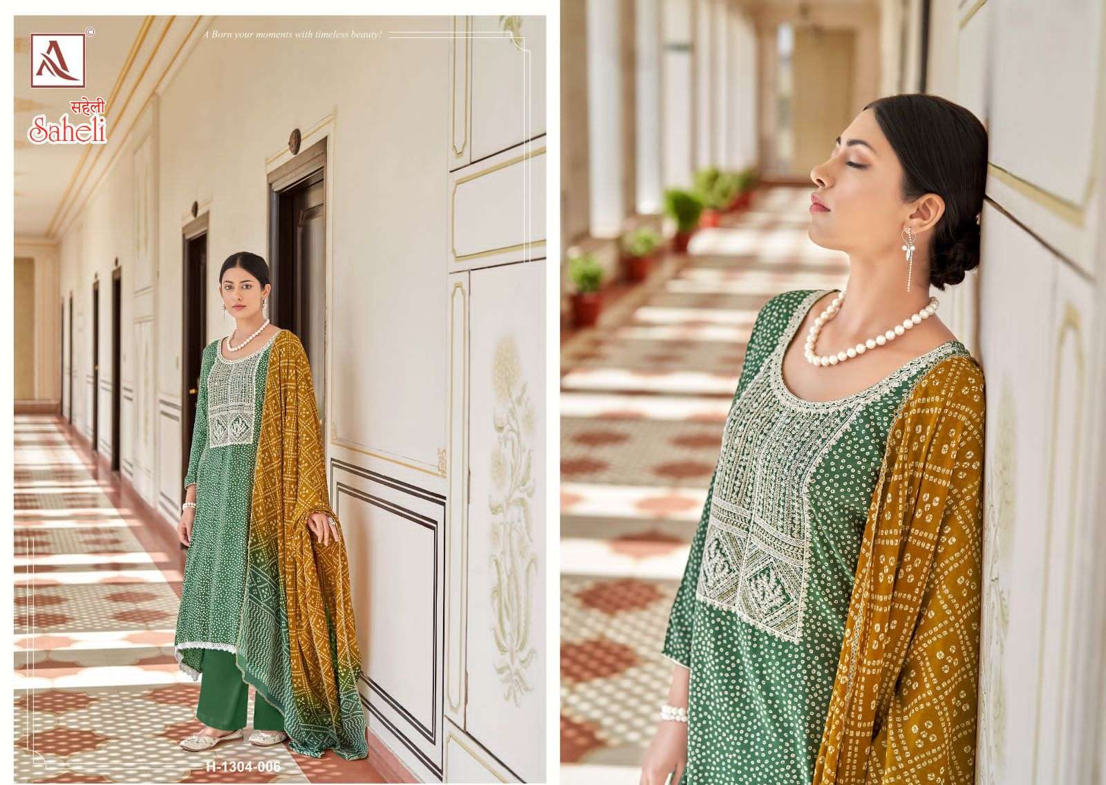alok suit saheli fancy designer salwar suits dress material catalogue wholesaler surat