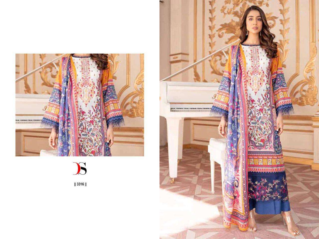 deepsy suits firdous morja 3311-3317 series pure cotton designer pakistani salwar suits catalogue online wholesale surat