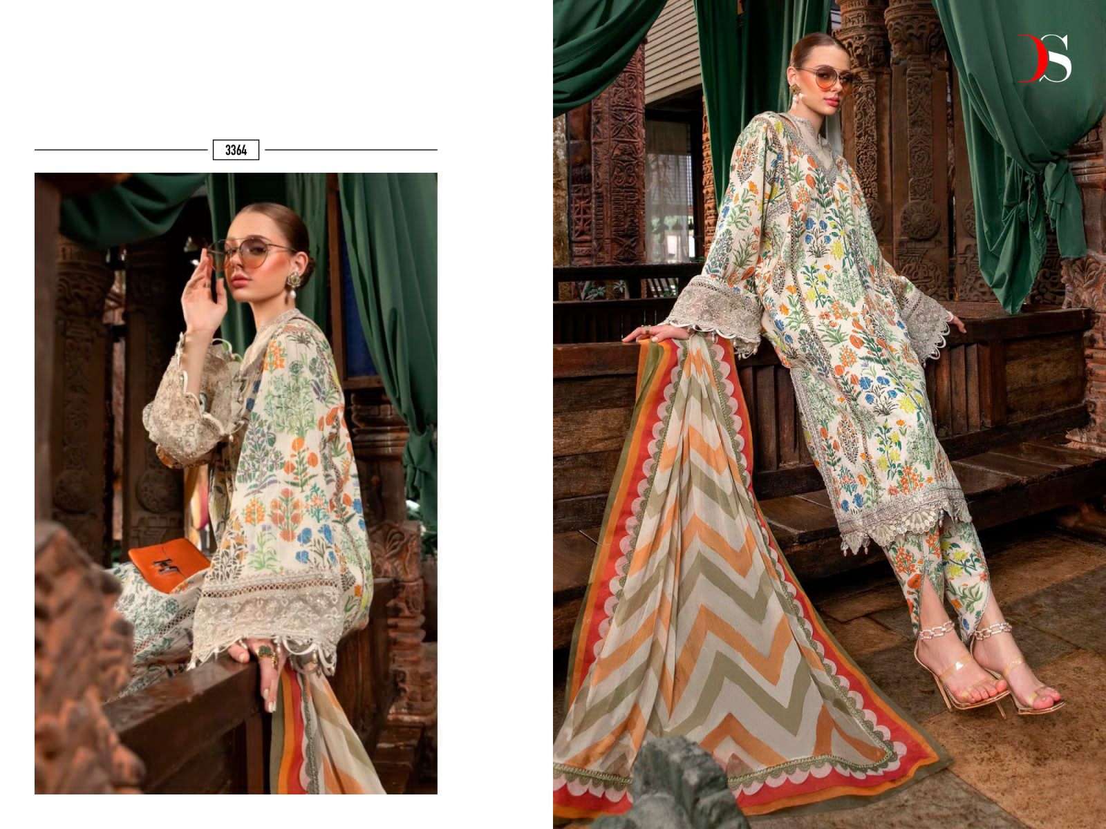 deepsy suits m prints 23 vol-4 3361-3368 series exclusive designer pakistani salwar suits wholesale collection 2023