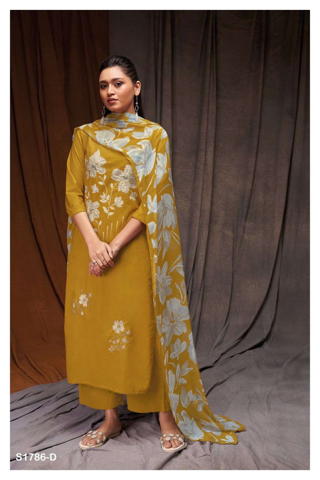 ganga hope 1786 series exclusive salwar kameez dress material wholesar surat