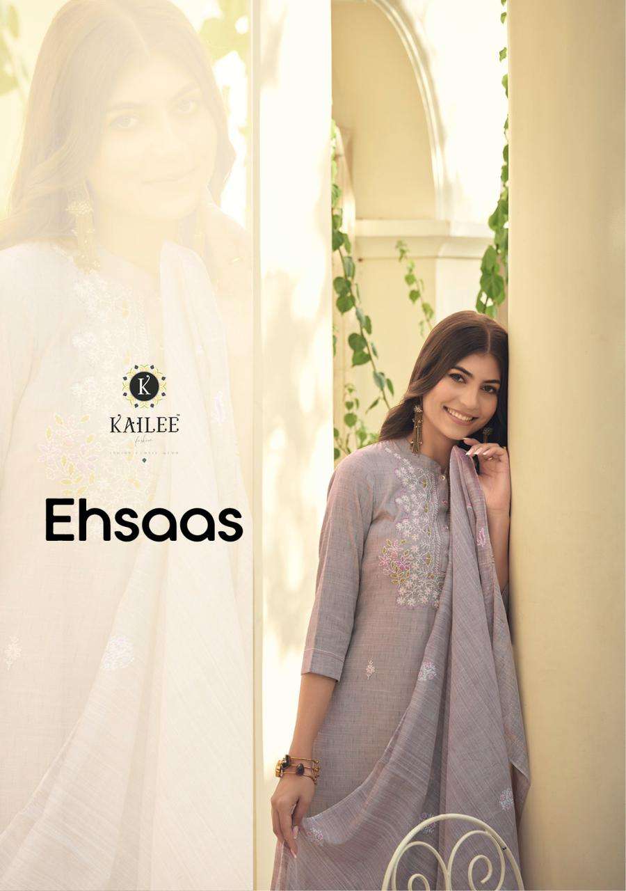 kailee fashion ehsaas 40901-40906 series exclusive designer kurtis catalogue design 2023