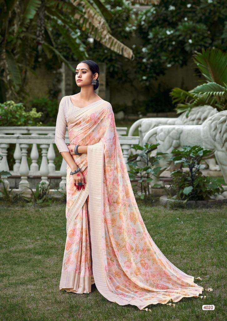 kashvi creation sakhiya 4019-4026 series latest designer saree catalogue wholesale price surat