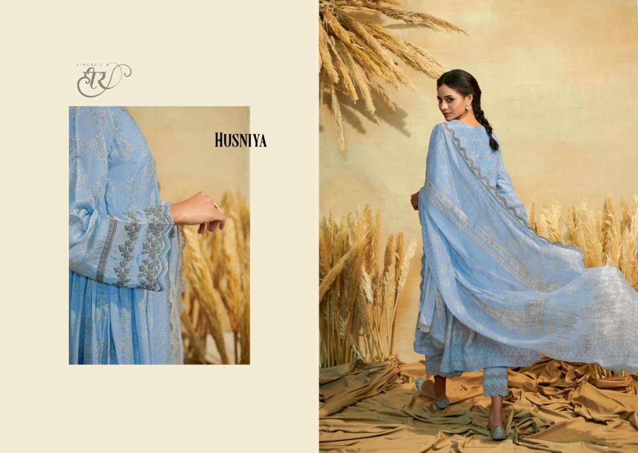 kimora husniya 9081-9088 series exclusive designer salwar kameez catalogue surat 