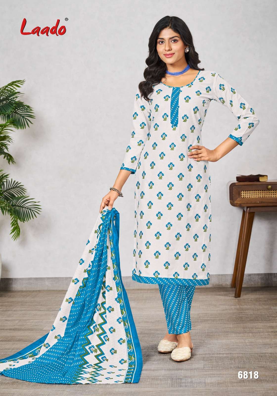 laado vol-68 6801-6820 series pure cotton designer salwar suits dress material catalogue online surat 