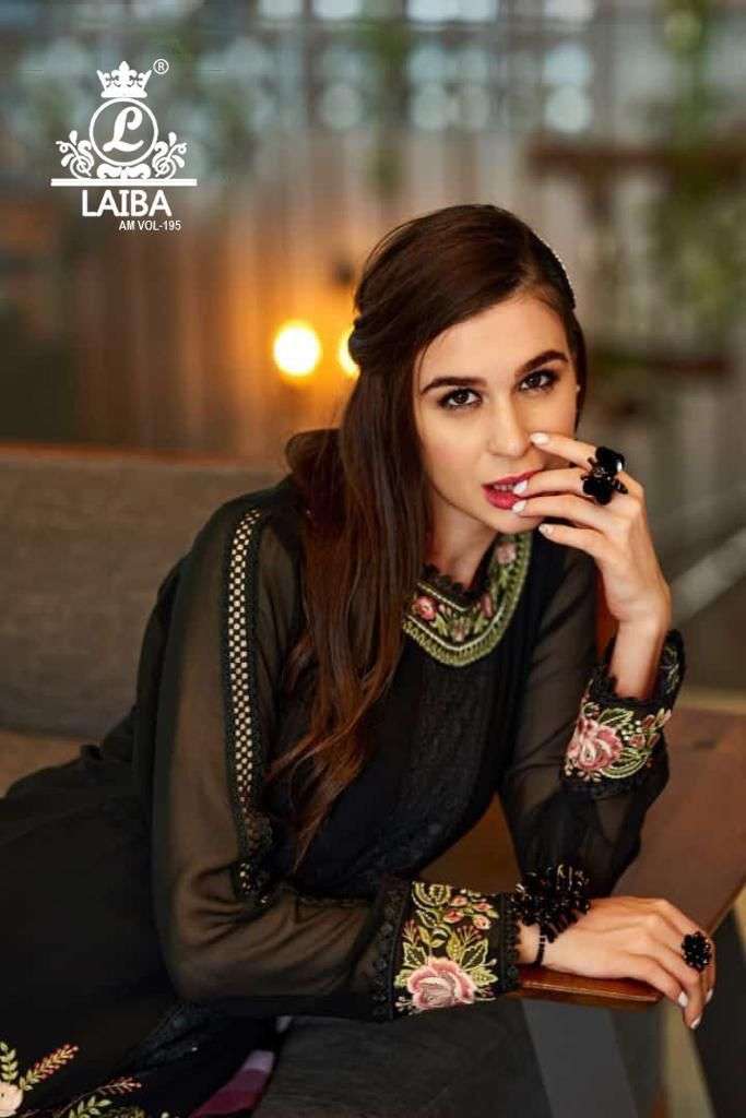laiba am vol-195 series readymade designer pakistani salwar suits wholesale price surat