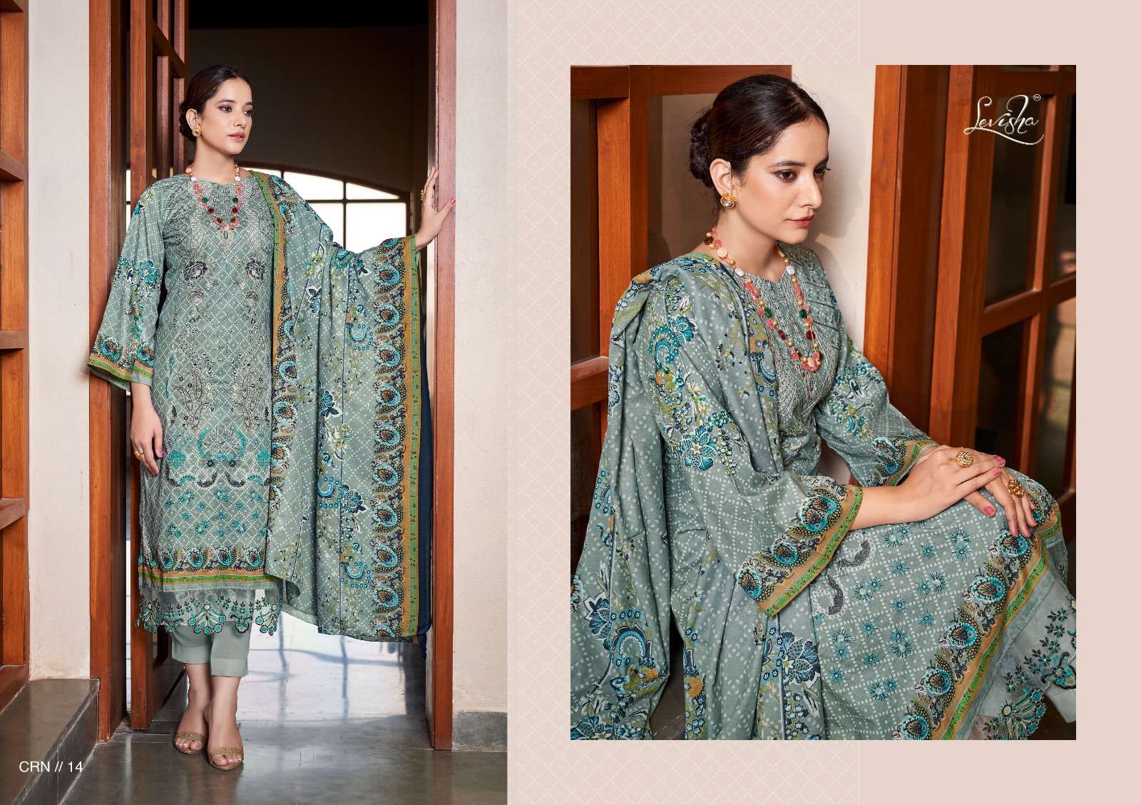 levisha chevron nx 13-18 series readymade designer pakistani salwar suits online shop surat