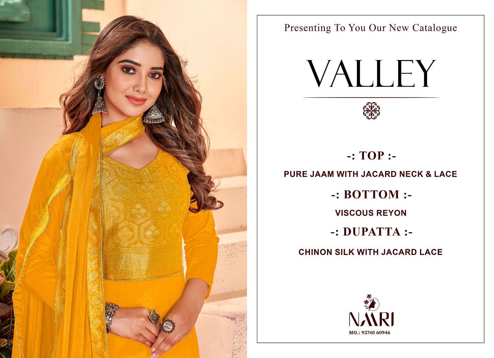naari valley 7401-7404 series indian designer salwar suits catalogue online wholesaler surat