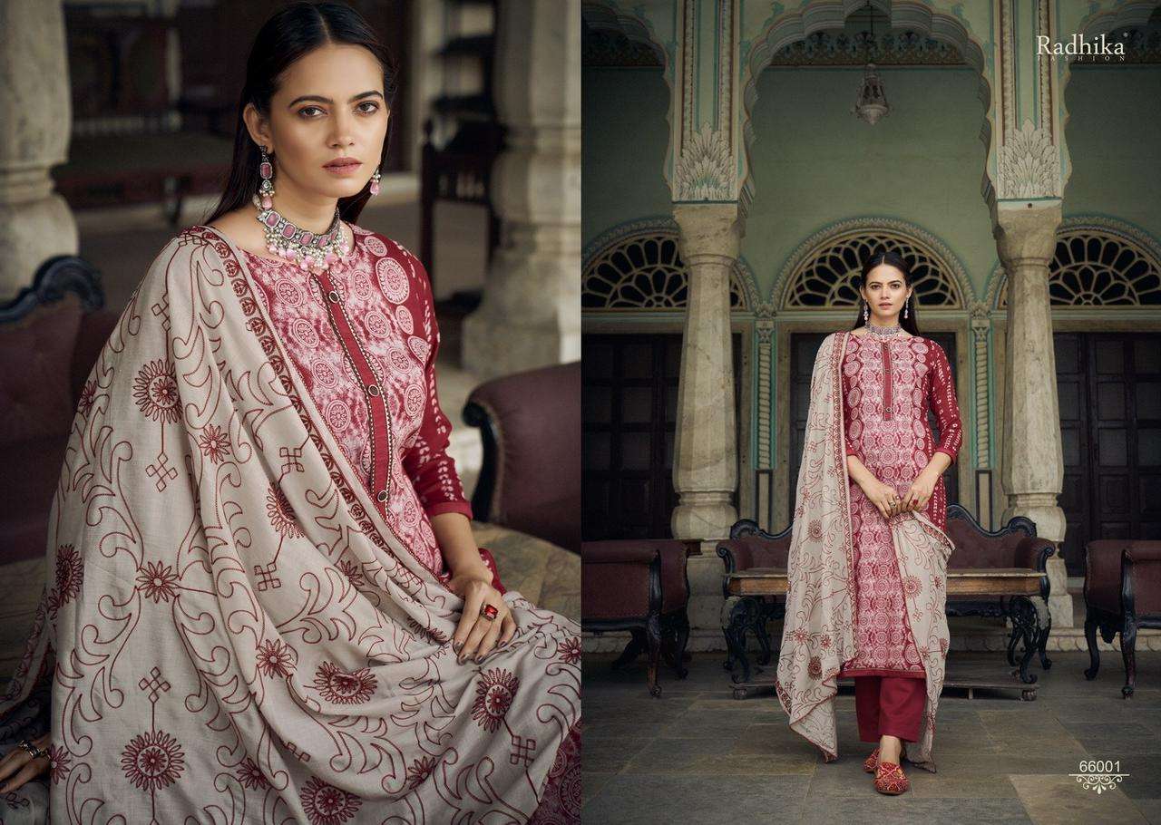 radhika fashion black berry vol-4 66001-66006 series cotton designer salwar suits catalogue online wholesaler surat 