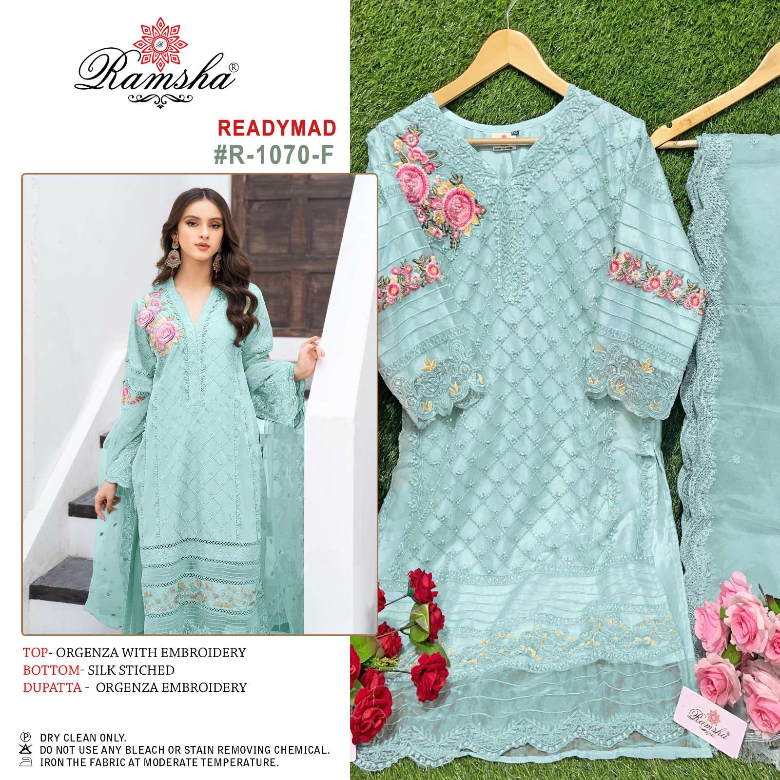 ramsha 1070 series classy look designer pakistani salwar suits wholesaler surat