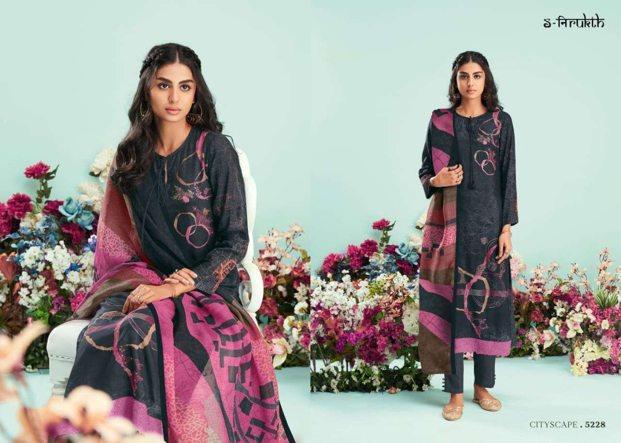 s-nirukth city scape cotton designer salwar kameez catalogue wholesale price surat 