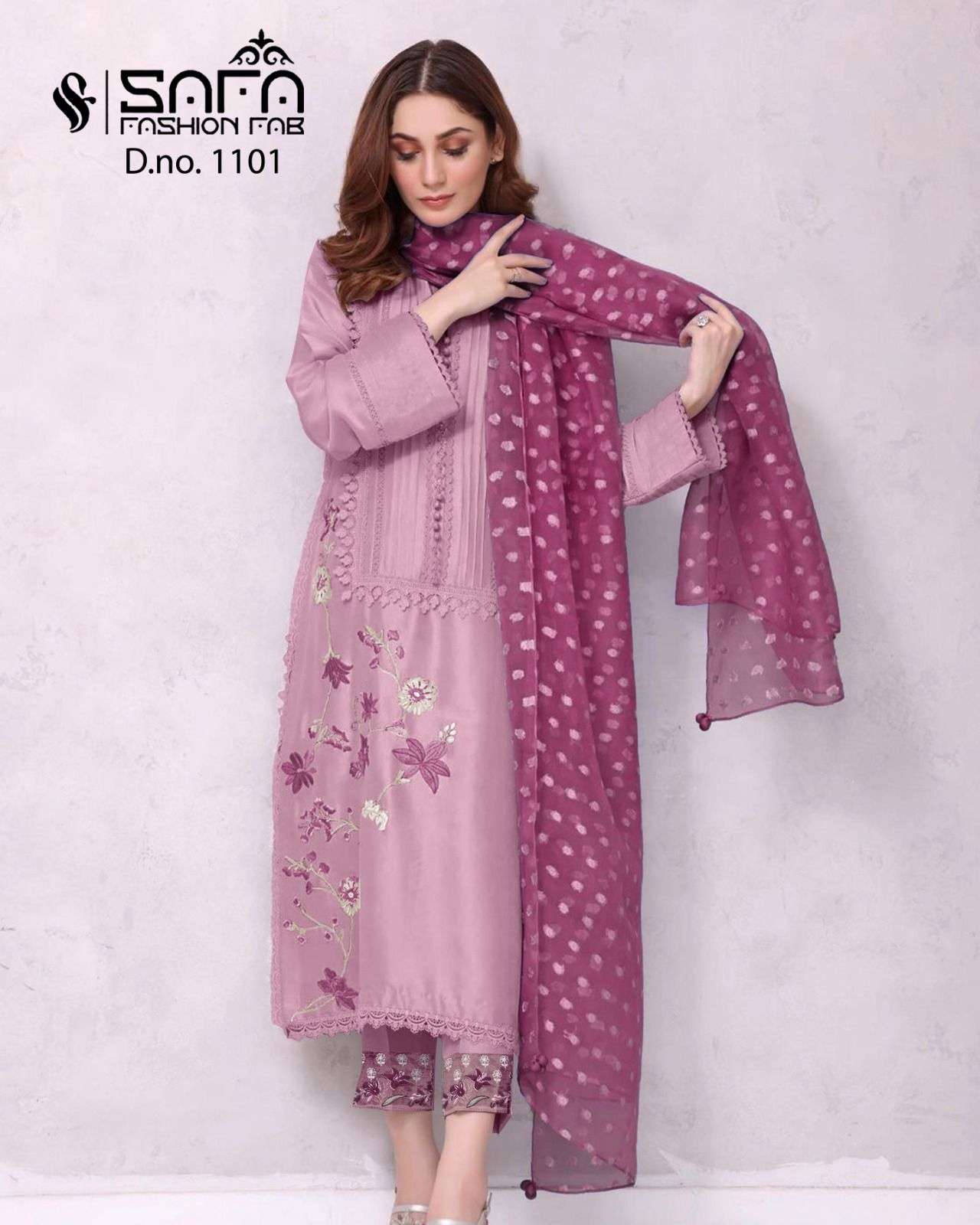safa 1101 new colour readymade designer pakistani salwar suits wholesaler surat