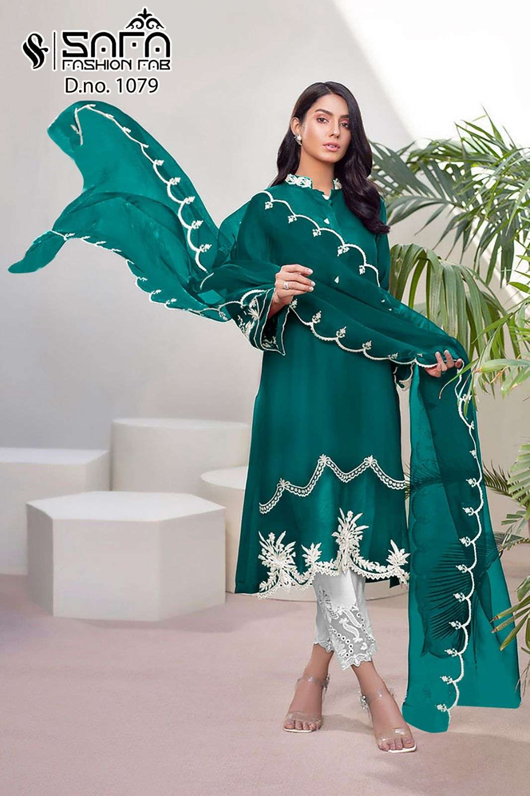 safa fashion fab 1079 series georgette designer salwar kameez collection 2023