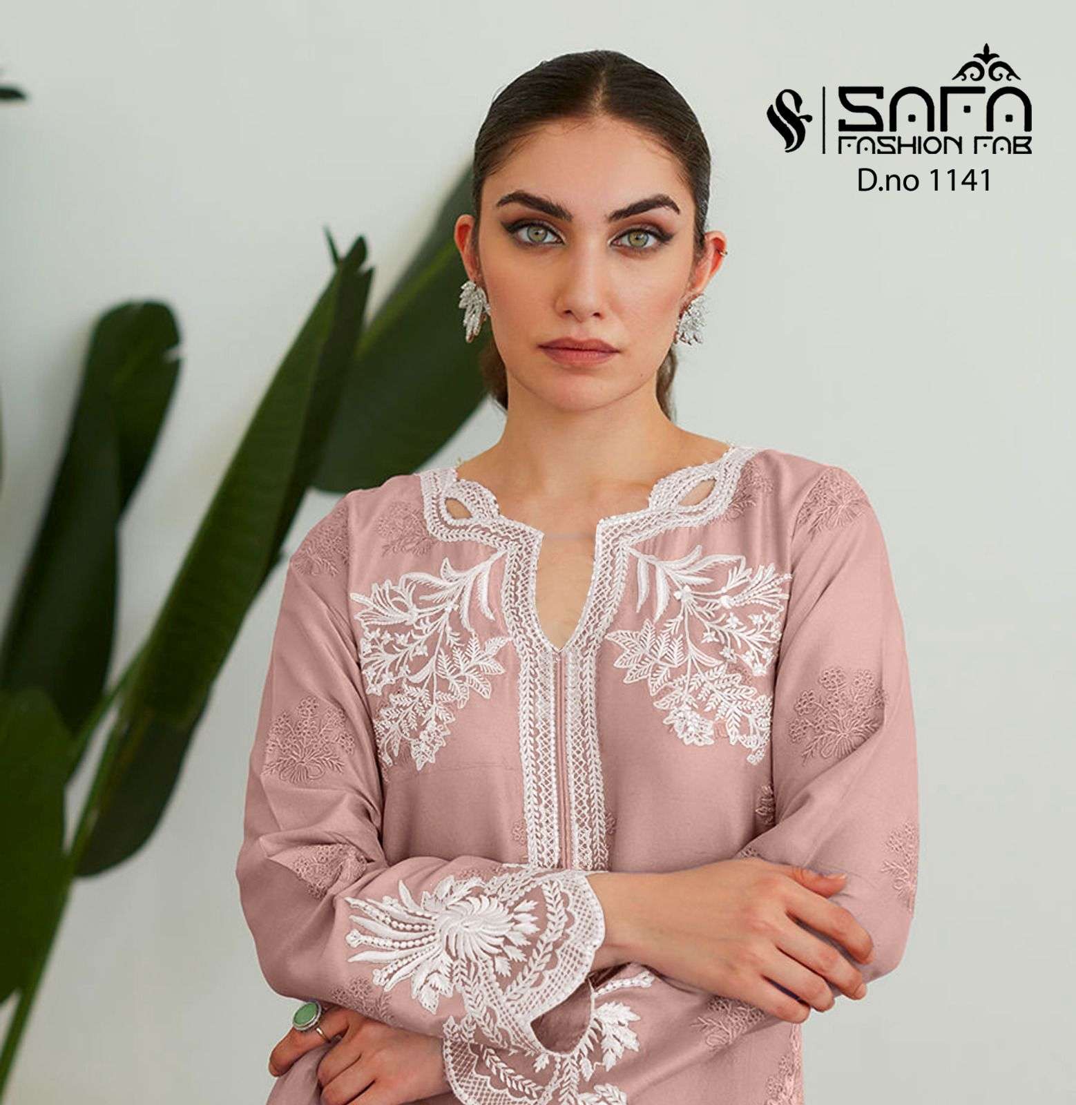 safa fashion fab 1141 light colour latest designer pakistani salwar suits readymade collection surat