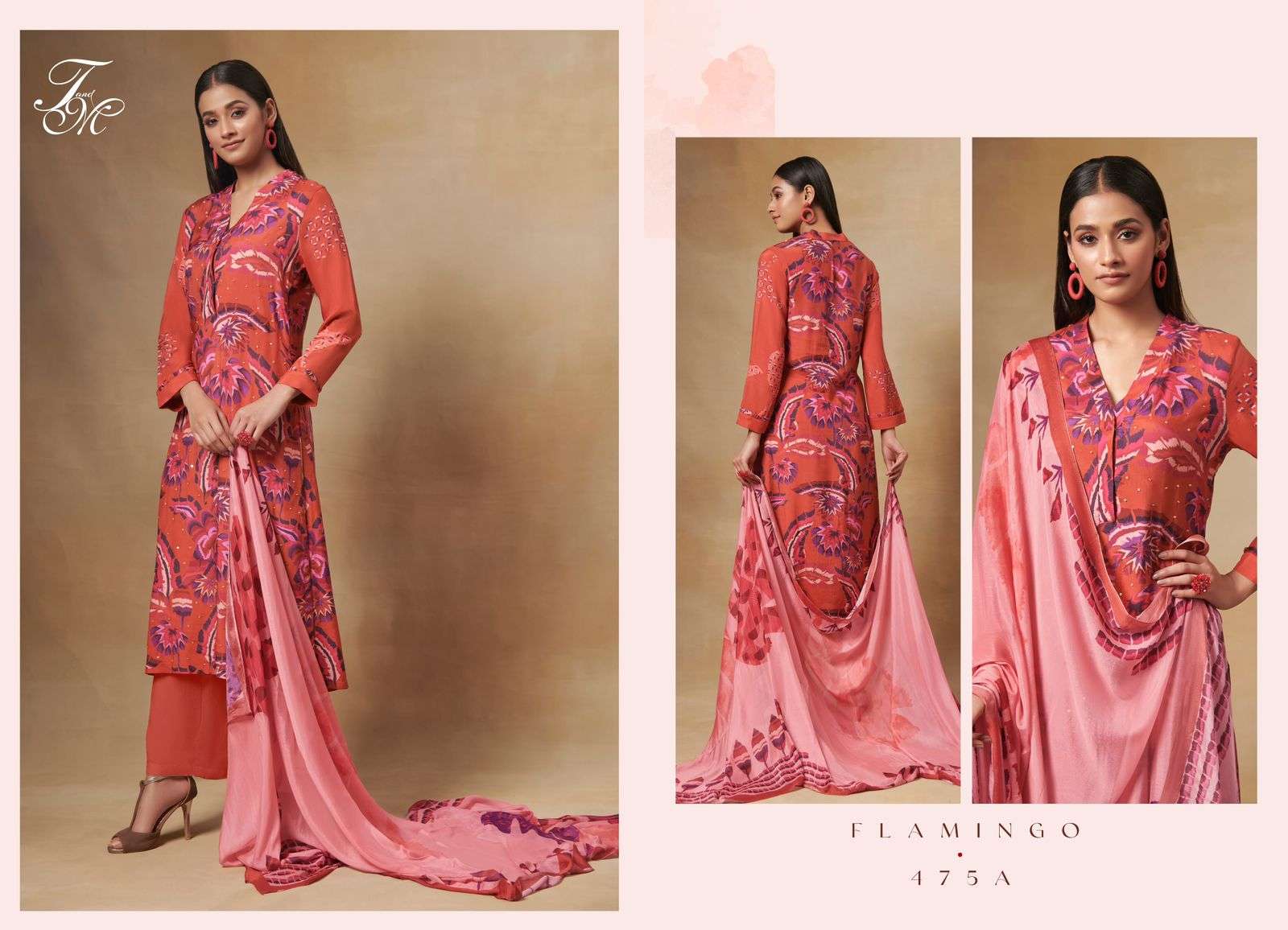 sahiba flamingo 475 trendy designer salwar kameez catalogue wholesale price surat