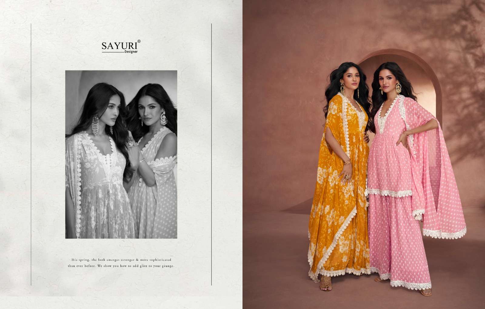sayuri designer seerat 5289-5291 series real georgette designer dress catalogue surat