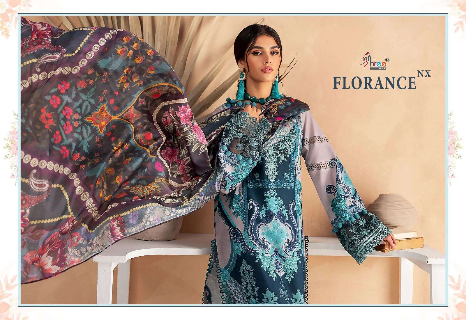 shree fabs florance nx latest designer pakistani salwar wholesale price surat 