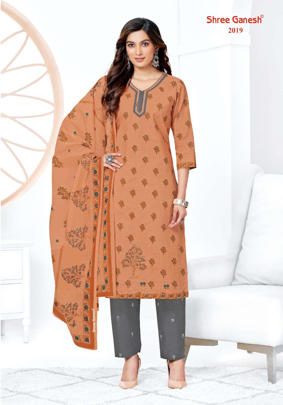shree ganesh samaiyra vol-10 2001-2021 series exclusive dress material catalogue collection 2023 