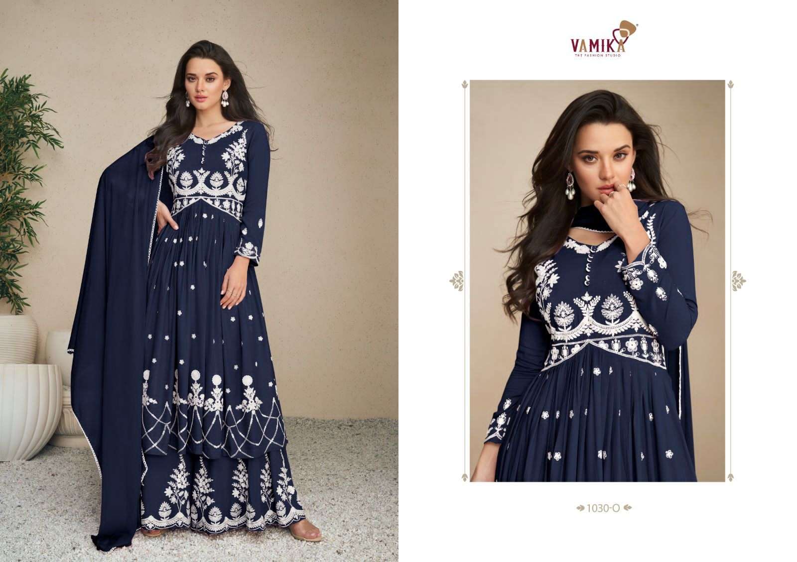 vamika lakhnavi vol-5 dark color 1030 series stylish designer kurtis catalogue online wholesale surat 