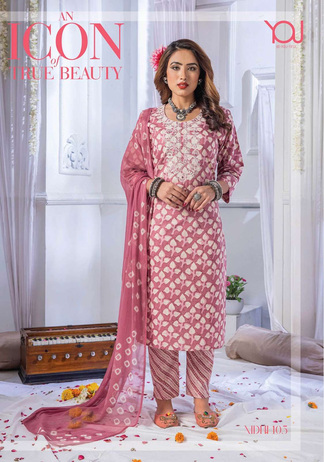 wanna nidhi 101-109 series fancy cotton cambric designer kurti catalogue online wholesale supplier surat