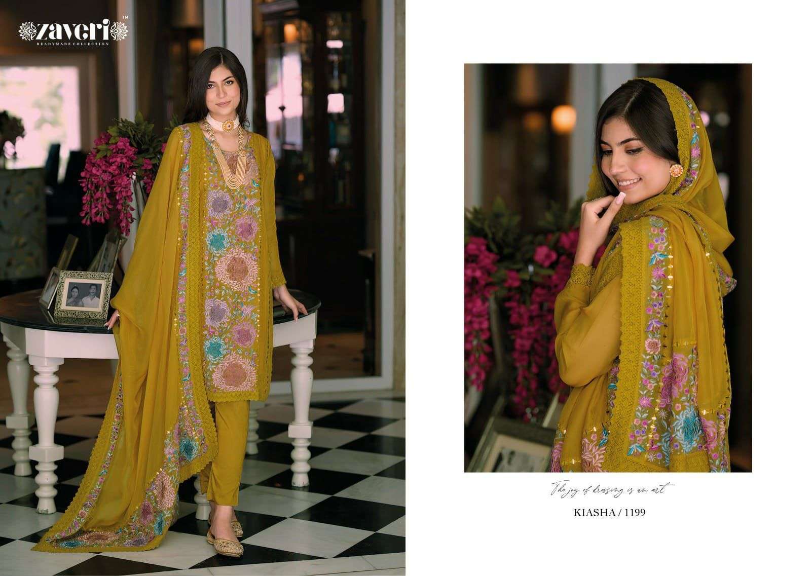 zaveri kiasha 1197-1200 series exclusive designer salwar suits catalogue online wholesale surat