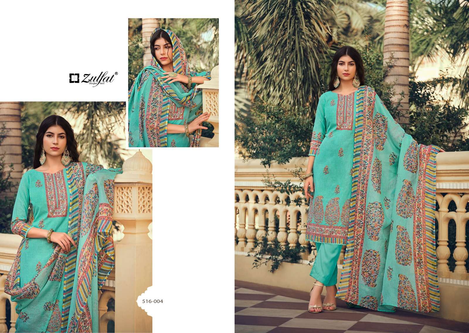 Alok Suit Classic Touch Indian Dress Material - Rehmat Boutique