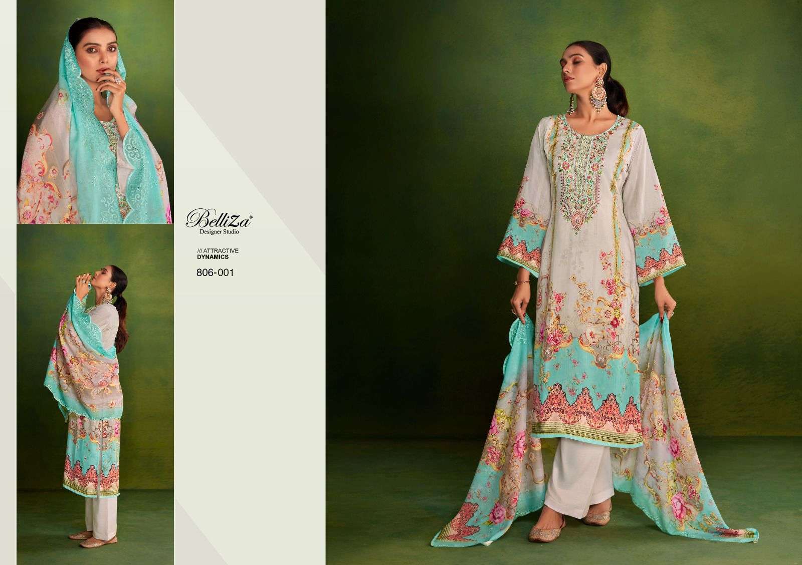 belliza mehfuza 806-001-008 series designer wedding wear pakistani salwar kameez wholesaler