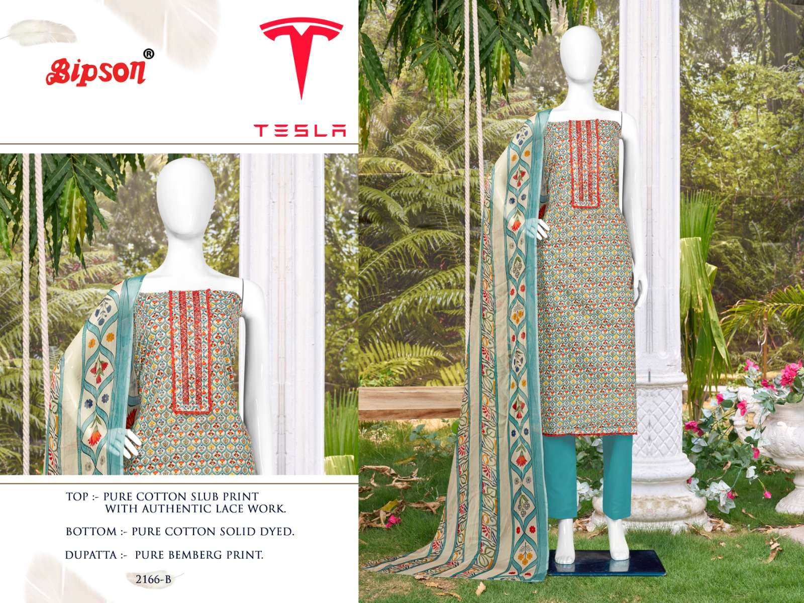 bipson tesla 2166 colour series designer latest salwar kameez wholesaler surat gujarat